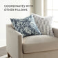 Distressed Floral Elegant Cotton Decor Throw Pillow Cover