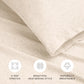 4-Piece 100% Cotton Jersey Knit Sheet Set
