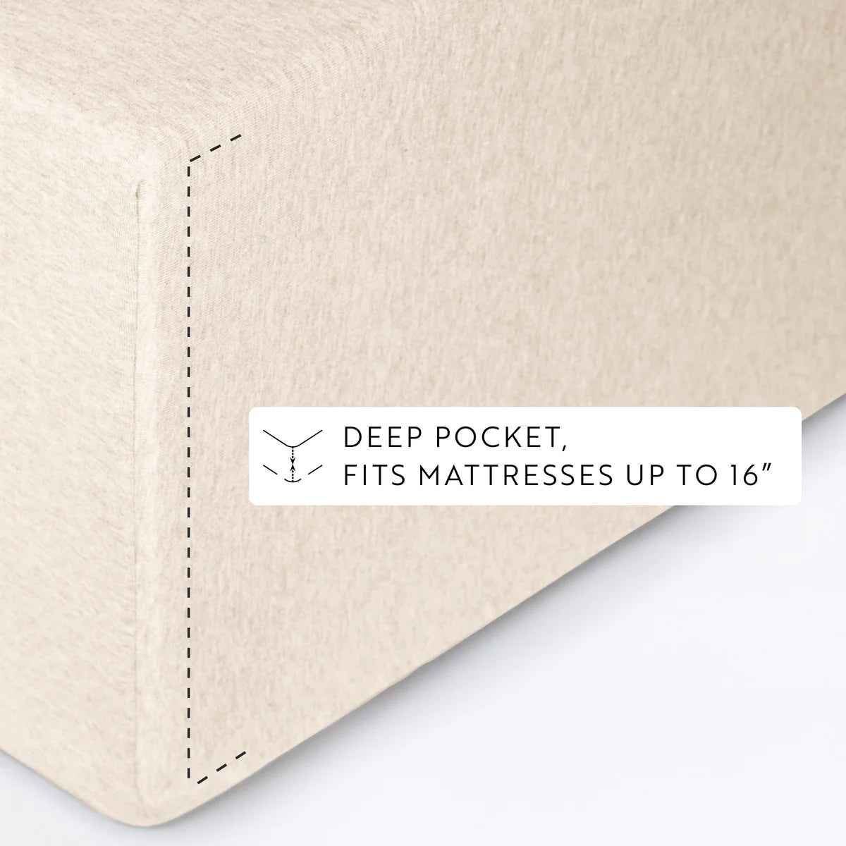 4-Piece 100% Cotton Jersey Knit Sheet Set