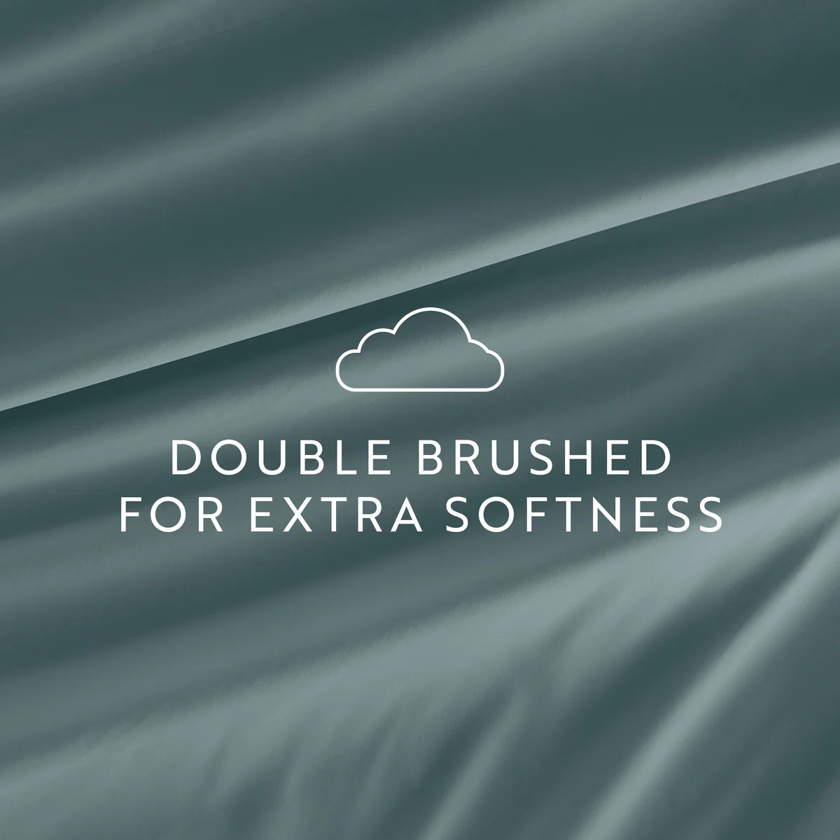 6-Piece Double Brushed Solid Sheet Set
