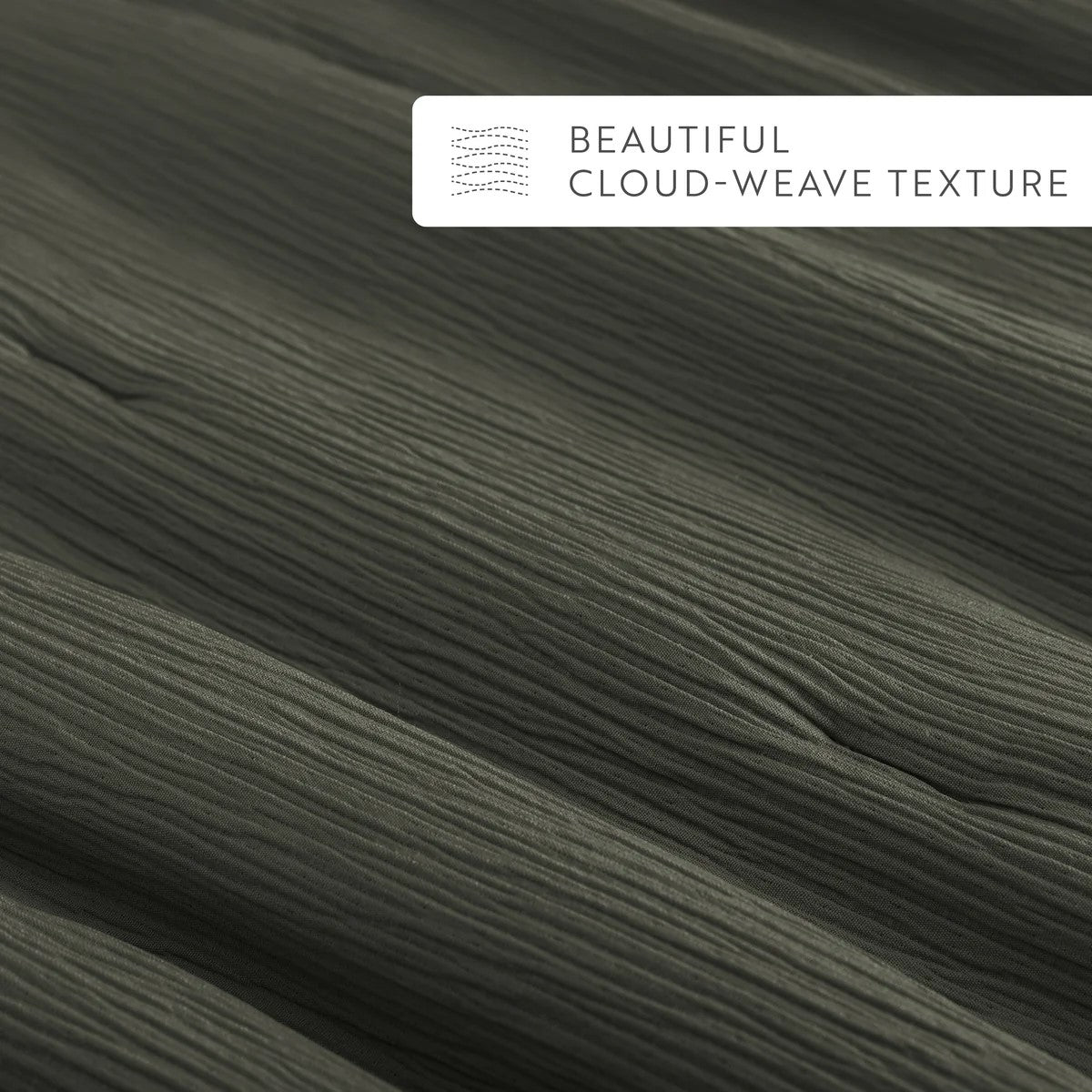 Cloud Weave Textured Down-Alternative Comforter Set