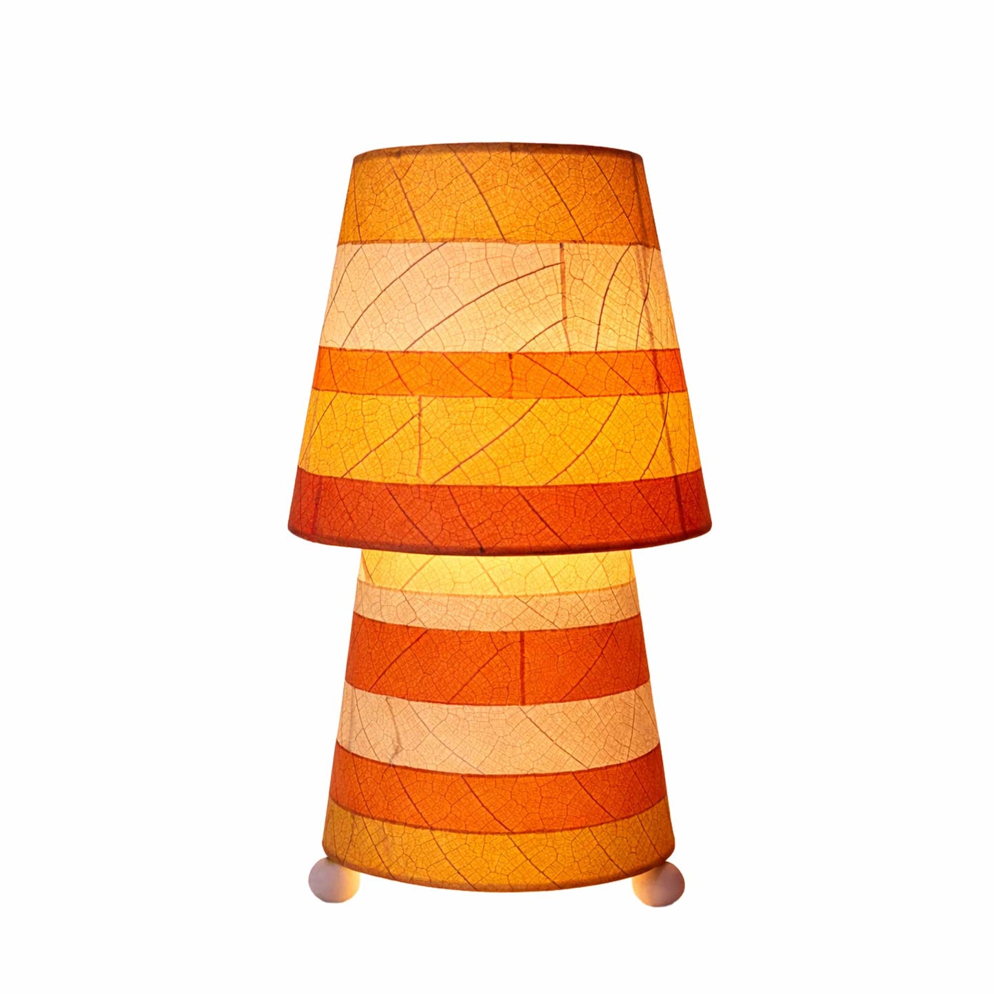 Striped Tapered Table Lamp