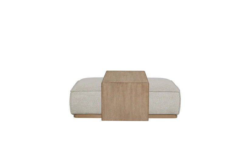 Trilogy - Grey Ottoman & Tray Tables
