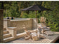 Universal - Coastal Living Outdoor Saratoga Adirondack Ottoman