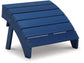 Ashley Express - Sundown Treasure Ottoman Blue