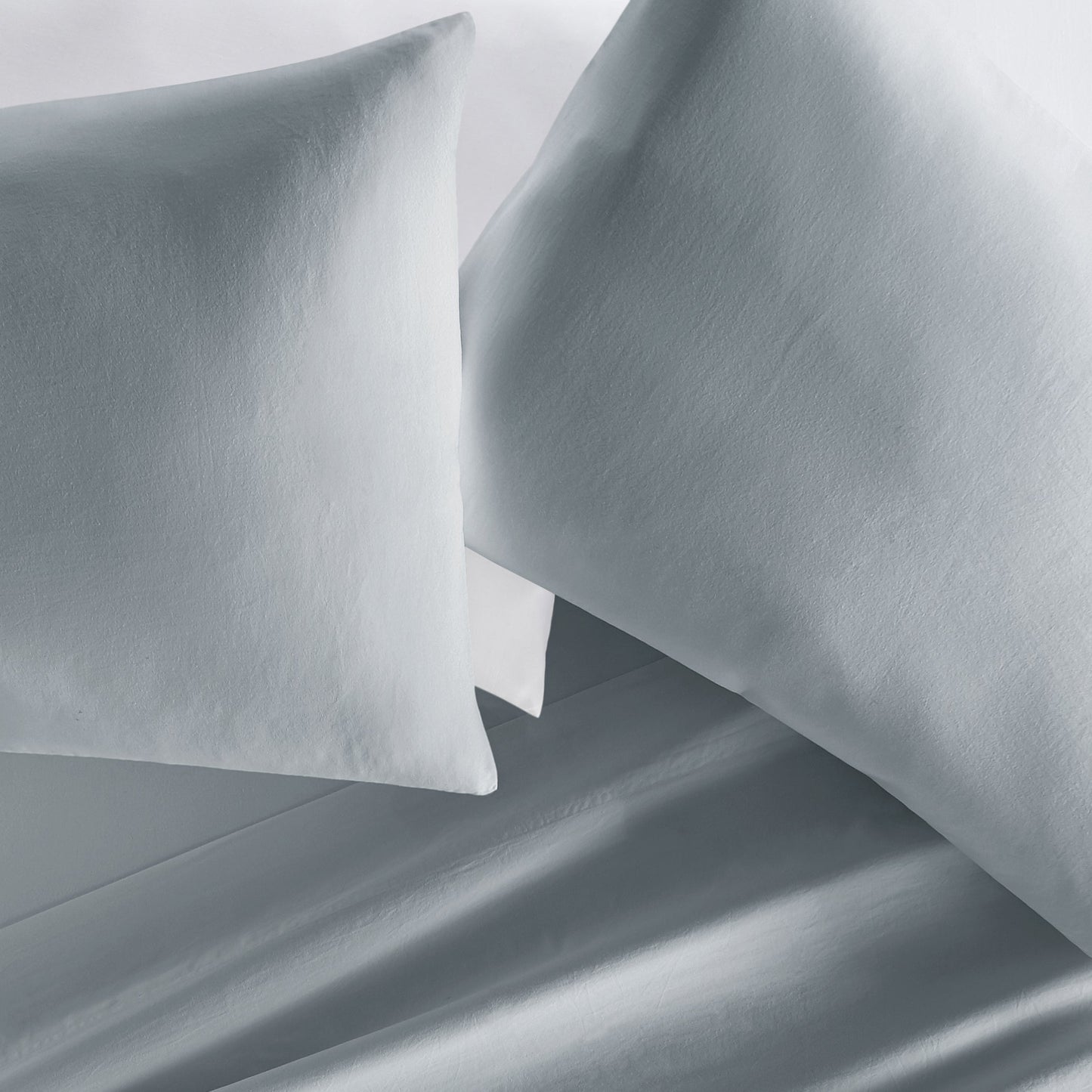 100% Cotton Long Staple Sateen Pillowcase Set