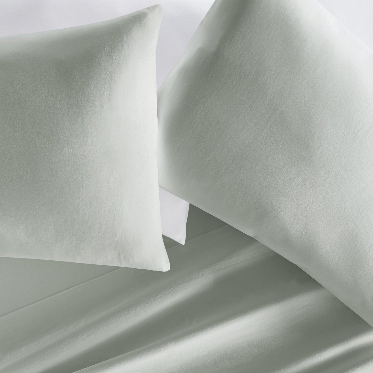 100% Cotton Long Staple Sateen Pillowcase Set
