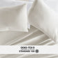 100% Cotton Long Staple Sateen Pillowcase Set