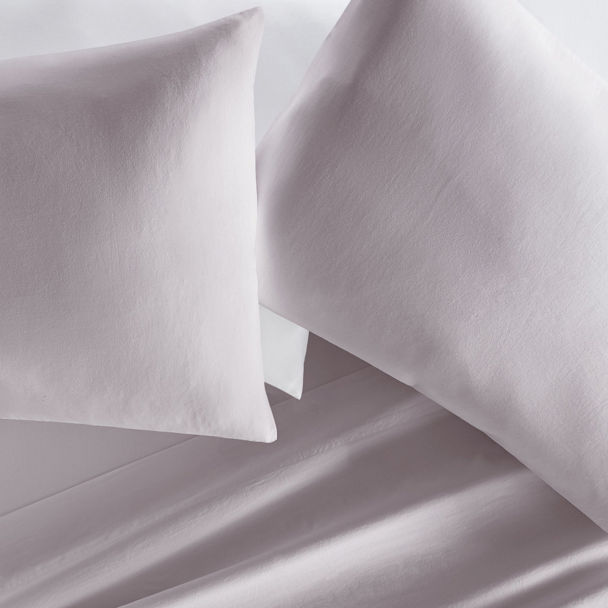 100% Cotton Long Staple Sateen Pillowcase Set