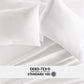 100% Cotton Long Staple Sateen Pillowcase Set