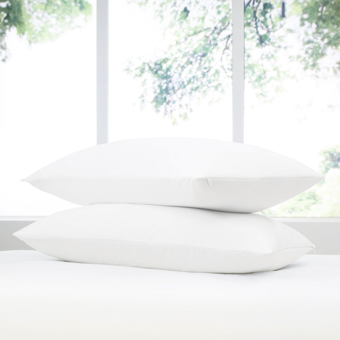 100% Polyester Jersey Knit Pillow Protector