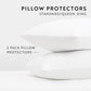 100% Polyester Jersey Knit Pillow Protector