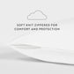 100% Polyester Jersey Knit Pillow Protector