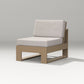 POLYWOOD LATITUDE MODULAR ARMLESS CHAIR FREE SHIPPING