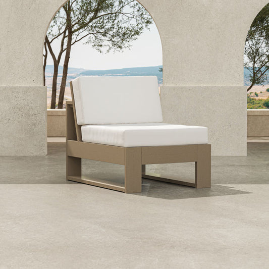 POLYWOOD LATITUDE MODULAR ARMLESS CHAIR FREE SHIPPING