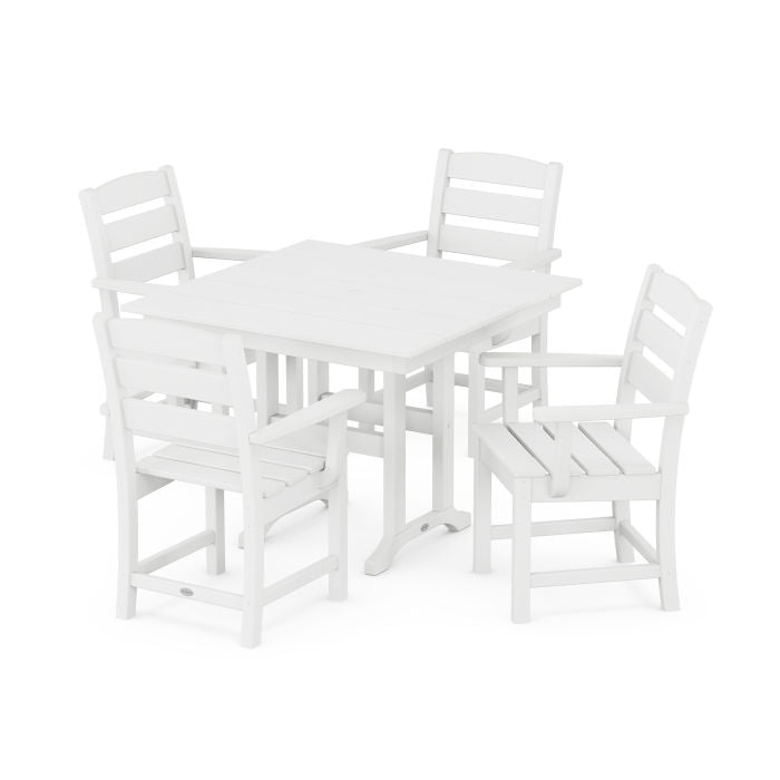 POLYWOOD Lakeside 5-Piece Farmhouse Dining Set FREE SHIPPING