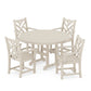 POLYWOOD  Chippendale 5-Piece Round Farmhouse Dining Set   FREE SHIPPING