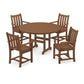 POLYWOOD Traditional Garden 5-Piece Round Farmhouse Dining Set FREE SHIPPING