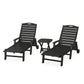 Polywood - Nautical 3-Piece Chaise Set - FREE SHIPPING