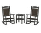 POLYWOOD Presidential Woven Rocker 3-Piece Set FREE SHIPPING