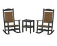 POLYWOOD Presidential Woven Rocker 3-Piece Set FREE SHIPPING