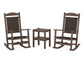 POLYWOOD Presidential Woven Rocker 3-Piece Set FREE SHIPPING