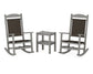 POLYWOOD Presidential Woven Rocker 3-Piece Set FREE SHIPPING