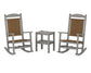 POLYWOOD Presidential Woven Rocker 3-Piece Set FREE SHIPPING