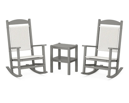 POLYWOOD Presidential Woven Rocker 3-Piece Set FREE SHIPPING