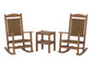 POLYWOOD Presidential Woven Rocker 3-Piece Set FREE SHIPPING