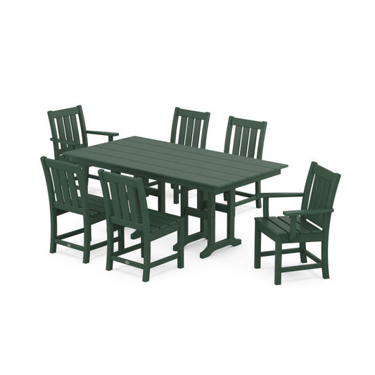 POLYWOOD - Oxford 7-Piece Farmhouse Dining Set - FREE SHIPPING