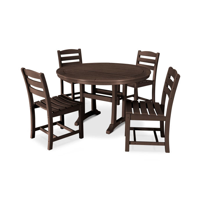 POLYWOOD La Casa Café 5-Piece Side Chair Dining Set FREE SHIPPING