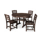 POLYWOOD La Casa Café 5-Piece Side Chair Dining Set FREE SHIPPING
