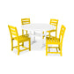 POLYWOOD La Casa Café 5-Piece Side Chair Dining Set FREE SHIPPING