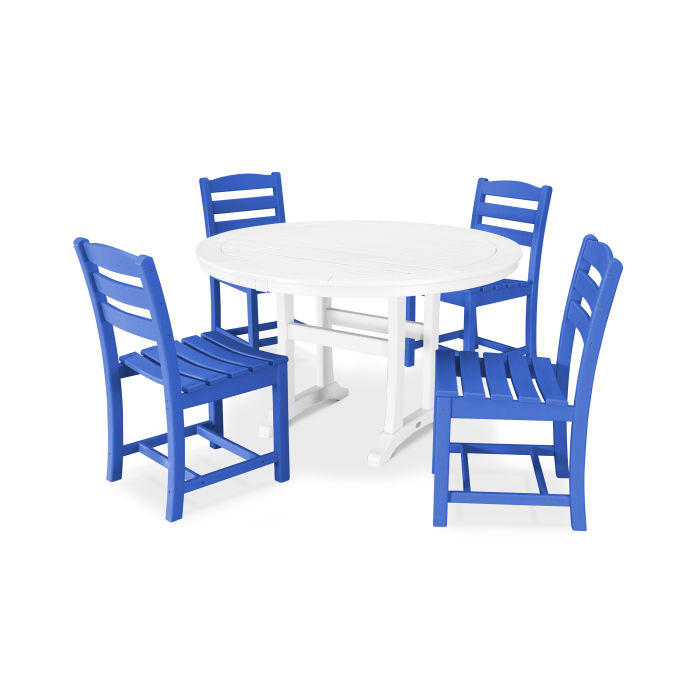 POLYWOOD La Casa Café 5-Piece Side Chair Dining Set FREE SHIPPING