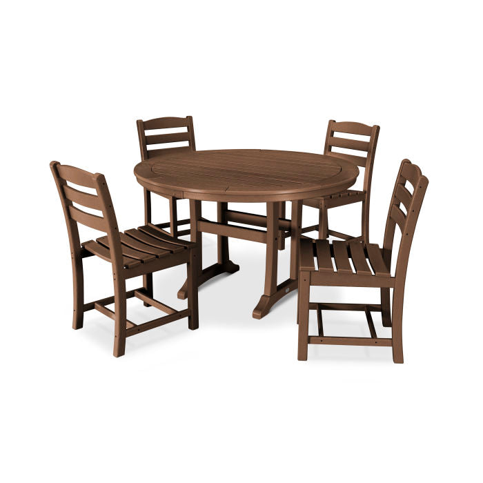 POLYWOOD La Casa Café 5-Piece Side Chair Dining Set FREE SHIPPING