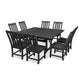 POLYWOOD     Vineyard 9-Piece Farmhouse Trestle Dining Set       FREE SHIPPING
