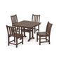 POLYWOOD  Traditional Garden 5-Piece Farmhouse Trestle Dining Set FREE SHIPPING