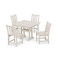 POLYWOOD  Traditional Garden 5-Piece Farmhouse Trestle Dining Set FREE SHIPPING