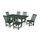 POLYWOOD Vineyard 7-Piece Rustic Farmhouse Side Chair Dining Set FREE SHIPPING