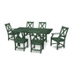 POLYWOOD Braxton 7-Piece Rustic Farmhouse Dining Set FREE SHIPING