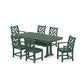 POLYWOOD Chippendale 7-Piece Dining Set with Trestle Legs FREE SHIPPING