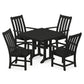 POLYWOOD Vineyard 5-Piece Farmhouse Trestle Armchair Dining Set FREE SHIPPING