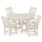 POLYWOOD           Vineyard 5-Piece Round Farmhouse Dining Set    FREE SHIPPING