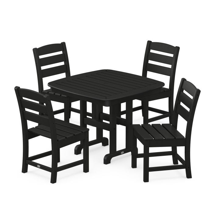 POLYWOOD Lakeside 5-Piece Side Chair Dining Set FREE SHIPPING