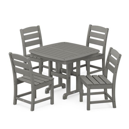 POLYWOOD Lakeside 5-Piece Side Chair Dining Set FREE SHIPPING