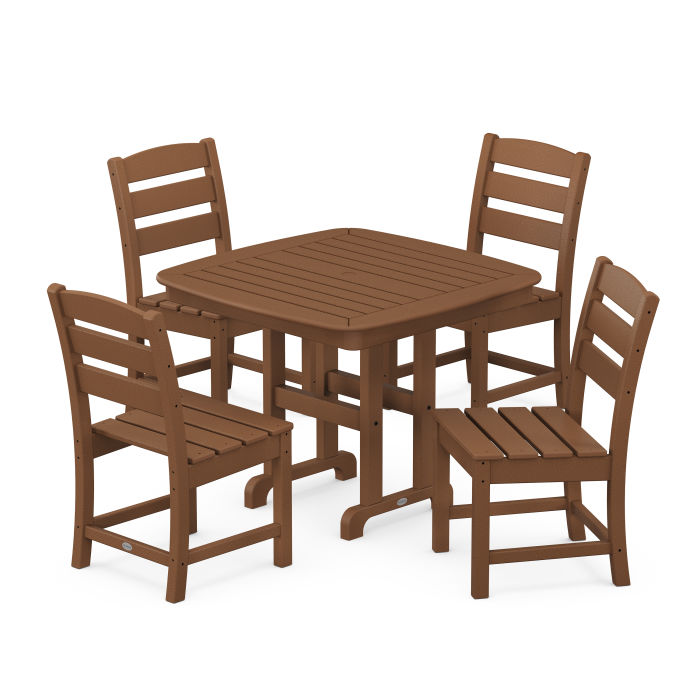 POLYWOOD Lakeside 5-Piece Side Chair Dining Set FREE SHIPPING