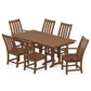 POLYWOOD Vineyard 7-Piece Farmhouse Dining Set FREE SHIPPING