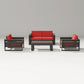POLYWOOD LATITUDE 4-PIECE LOUNGE LOVESEAT SET FREE SHIPPING