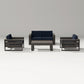 POLYWOOD LATITUDE 4-PIECE LOUNGE LOVESEAT SET FREE SHIPPING